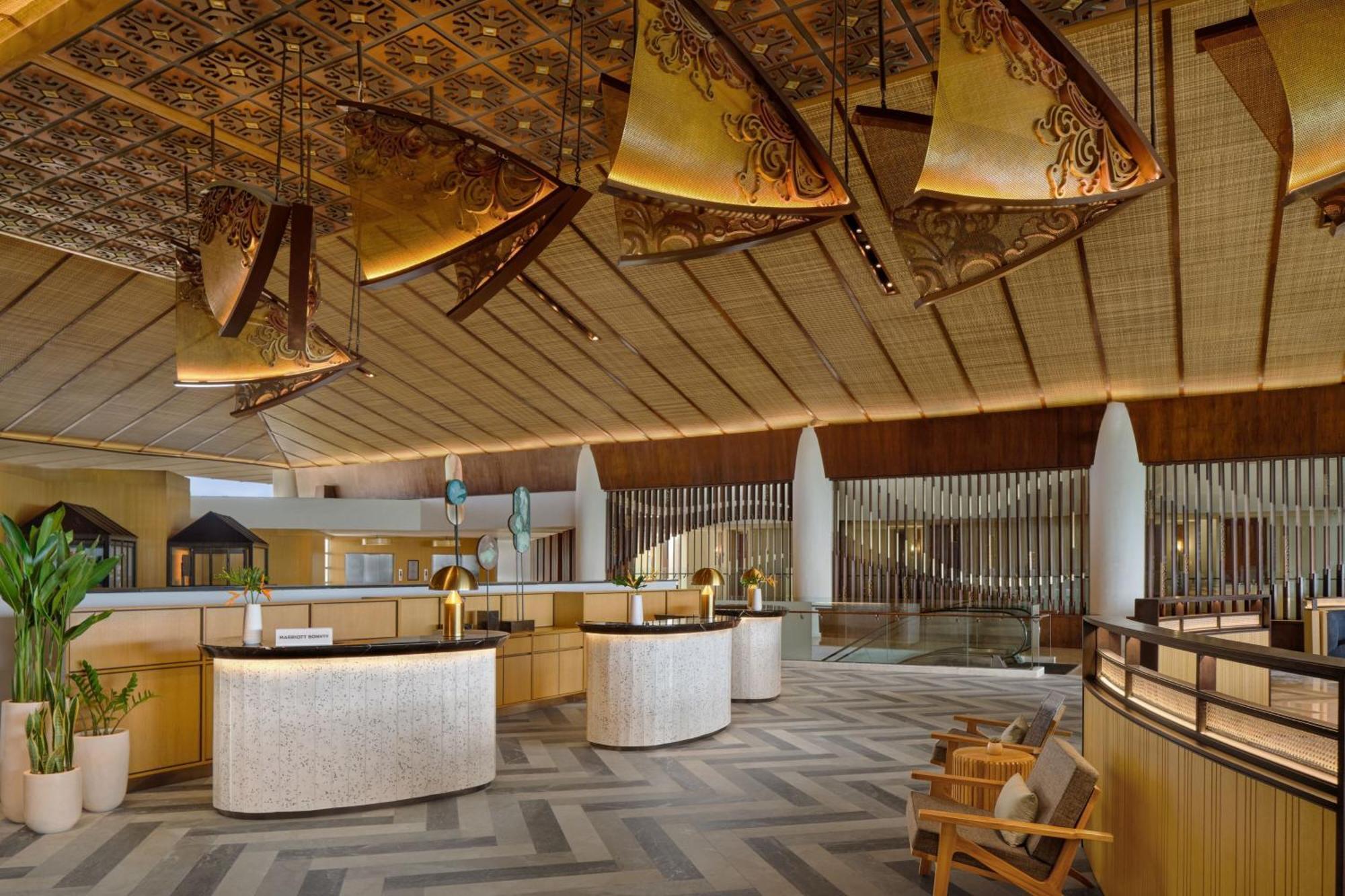 Sheraton Bali Kuta Resort Exteriér fotografie The lobby of the hotel